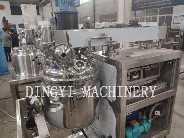 Unique Structure Vacuum Planetary Mixer With Mechanical Seal GMP Standard