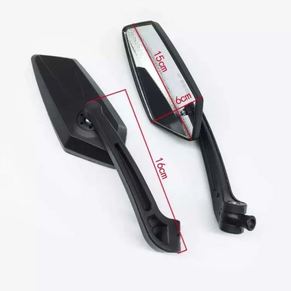Mirror Type Plane Mirror Custom Scooter Bar End Side Mirrors for Motorcycles