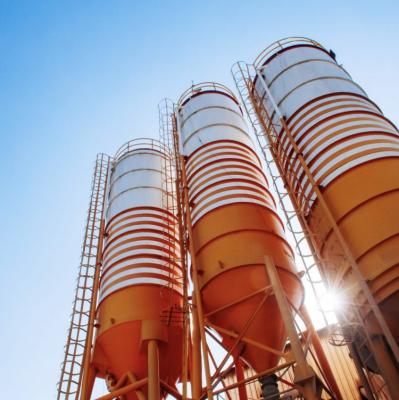 Steel Material Silo 30m Height Powder Storage Silos For Food Confectionery