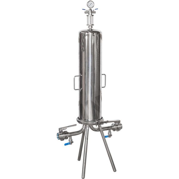 Gas Purification and Sterilization Stainless Steel Cartridge Filter Housing for Hotels