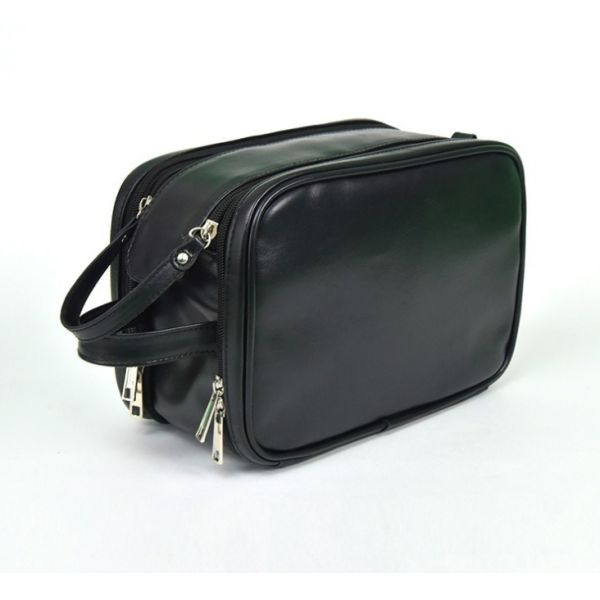 New Cowhide Pattern Toiletry Bag For Business Trip, Travel, Cosmetics And Bath Supplies Waterproof Storage Bag