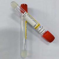 Spécimen 1 de sérum de chapeau de rouge d'orange de tube d'activateur de caillot - 10ml