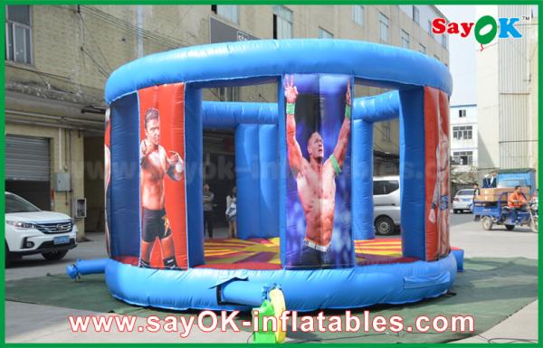 Castelo Bouncy inflável gigante forte do PVC da corrediça inflável do castelo para dano/encaixotamento dois anos de garantia