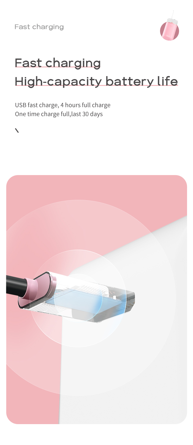 IPX7 водоустойчивая портативная вода Flosser для устной чистки зубов и спа камеди