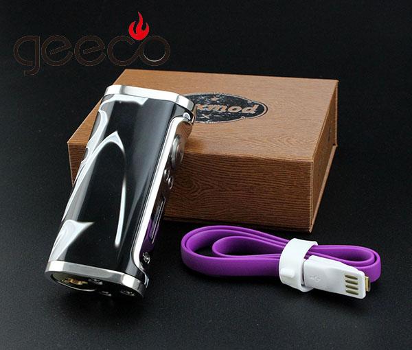 Geeco authentic zero v3 box mod /60 watts zero v3 with temp control Pandora 60w TC box mod with Eviva T atomizer