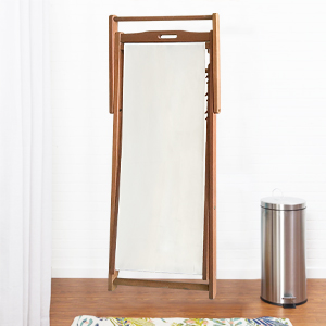 Patio Sling Chairs Outdoor Portable Folding Adjustable Beach Chairs Polyester Fabric Aluminum Chair Set Cushion