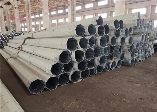 Carga de projeto Polo tubular de aço de GR65 800kg, resistência elétrica de aço do tempo de Polo