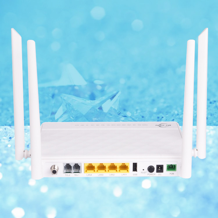 ДВОЙНОЙ маршрутизатор сети оптического волокна ДИАПАЗОНА 2.4G 5G FTTH GPON