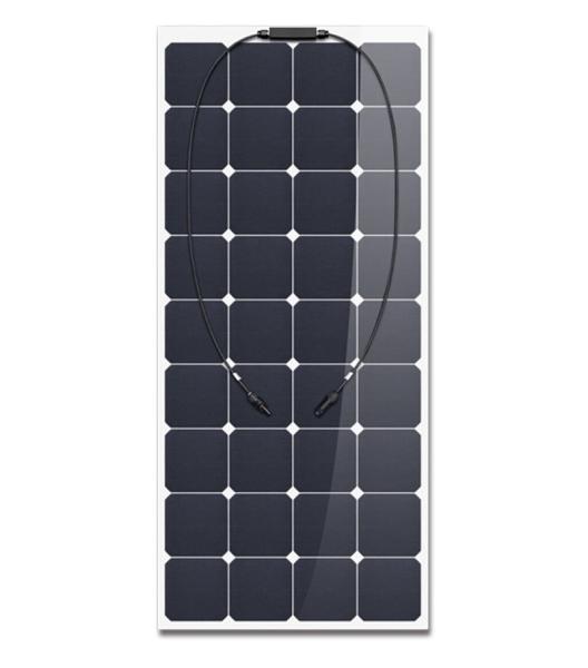 Customized ETFE Sunpower Thin Film Pv Solar Panels Portable 100w 5 Years Warranty