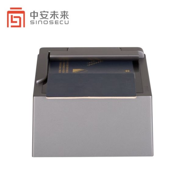 Compact photo lecteur de carte d'identité en libre-service Kiosque lecteur de passeport avec carte d'identité Équipement de style