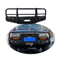 Aço rolado resistente Front Bumper de Toyota LC80 do ajuste dos jogos do carro do OEM Off Road