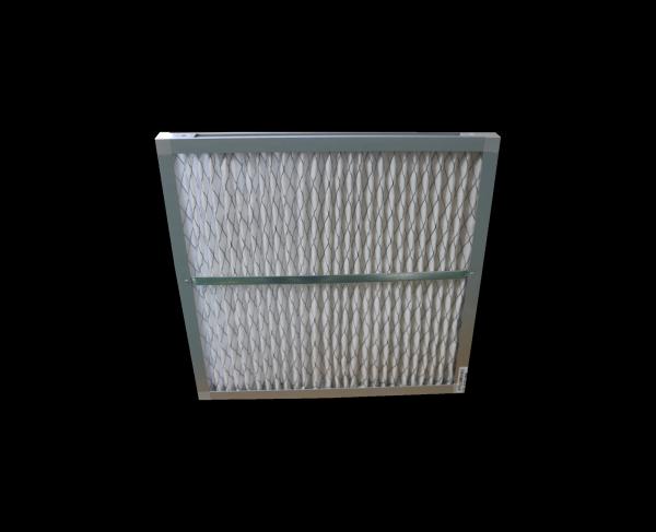 Panel Pleated Aluminum Alloy Frame Pre Air Filter For Air Conditioning