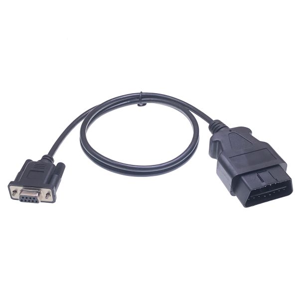 OBD2 16 Pin Cable for Nissan Cars DB9 Female to Male OBD Trackers Diagnostic Tools Scan Tools 26AWG/24AWG/22AWG OBD II