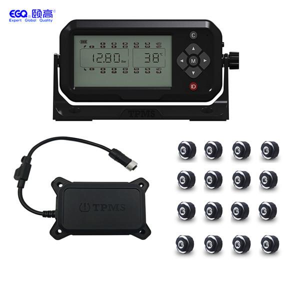 Wireless Sixteen Tire Truck Trailer Tire Pressure Monitor