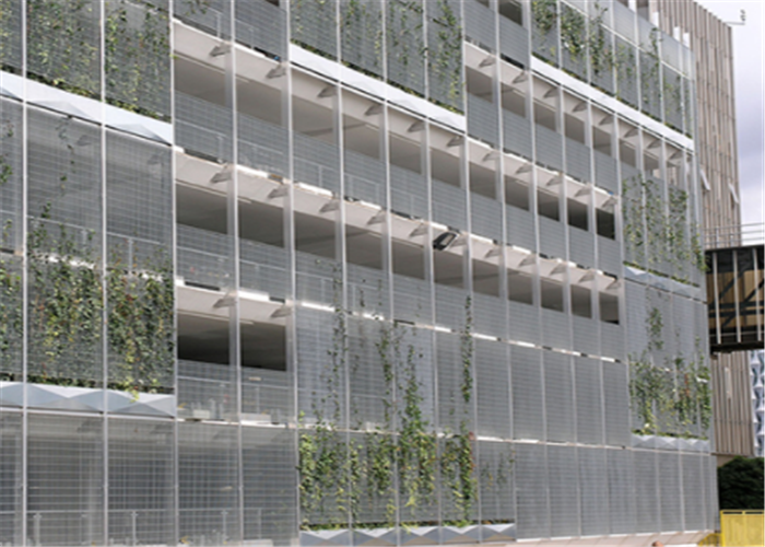 Анти- пресса украшения корозии заперла решетку 1.22x2.44m стального прута к внешней стене