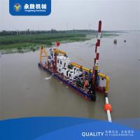 Bateau de dragage de sable de 16 kW avec une couleur bleue 1800 m3/h pour le dragage fluvial YSCSD350