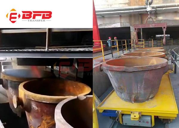 Calor das fresas de aço anti 20 da concha toneladas de carro de transferência