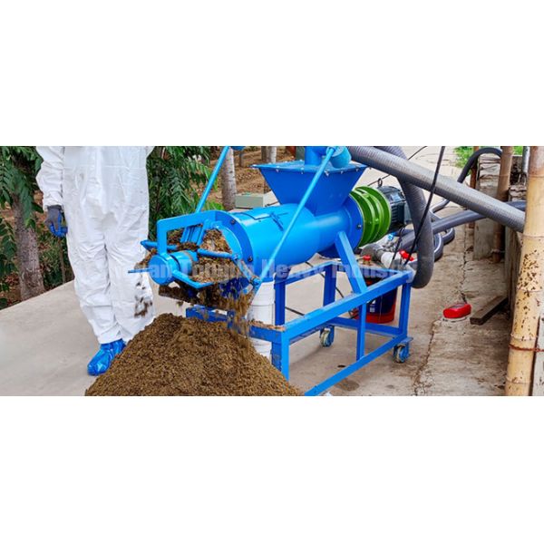 40 TPD Pig Manure Solid Liquid Separator Machine 125-1250r/Min