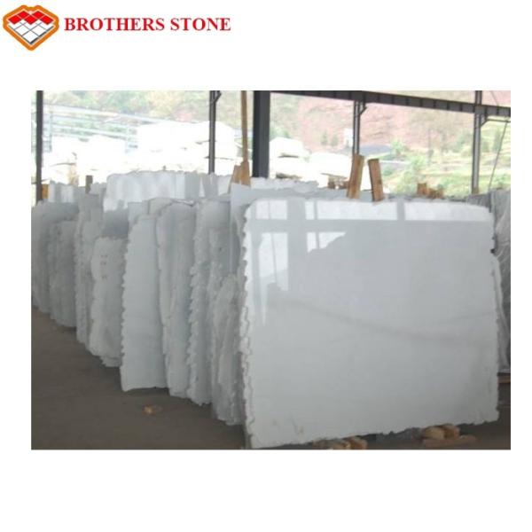 Thassos White Marble Floor Tile , Pure Crystal White Marble Stone Tile