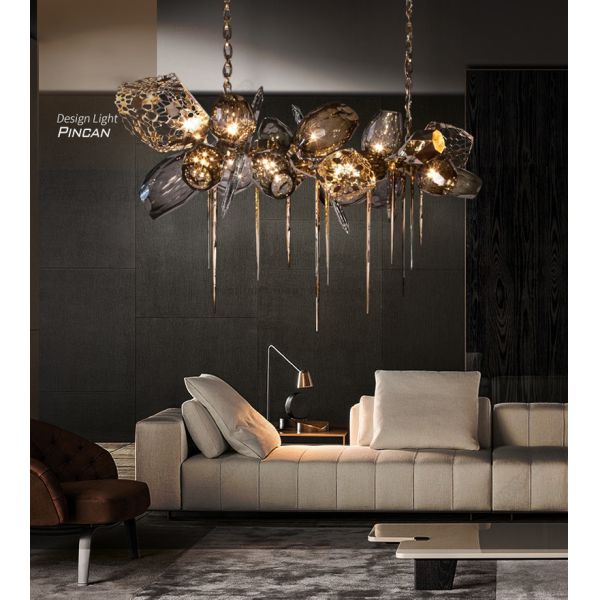 Modern Italy Designer Chandelier Lighting Kichen Hanging Chandelier For Stairway Chandelier(WH-MI-445)