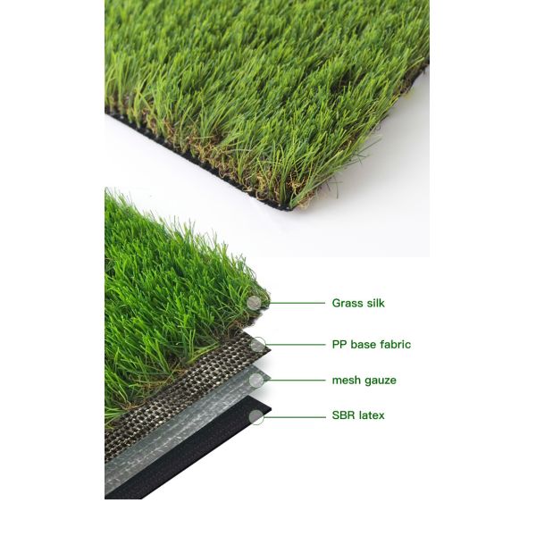 Высококачественная искусственная трава для садов с защитой от УФ