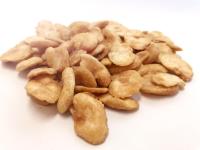 O petisco de primeiro grau da fava, favas picantes salgadas colheu materiais