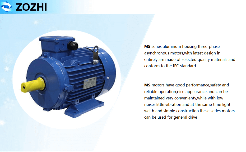 Capacitor Running 3 Phase Induction Motors 4kw 5.5hp 960rpm For Saw Machine