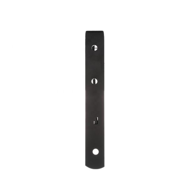 Специальное покрытие 12x8 Black Power Heavy Duty Triangle Shelf Bracket и процесс бурения