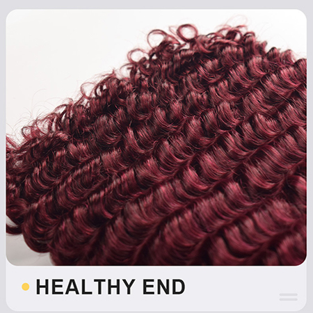 Двойная глубокая волна человеческих волос для плетения 613 цвет блондинка