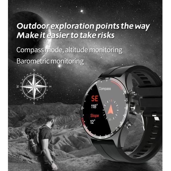 SK27 Smart Watch 400mAh IP68 Sangre Oxígeno Ritmo cardíaco Presión sanguínea Reloj deportivo inteligente