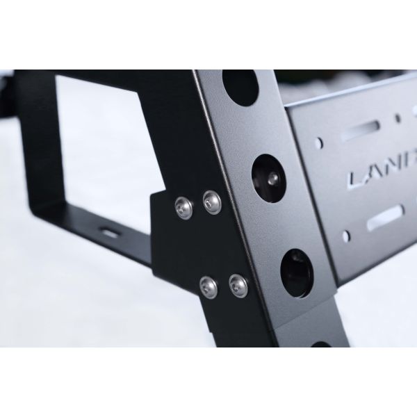 Ford Ranger Jeep Tacoma Tundra Hilux Truck Bed Rack with Adjustable and Silver Design