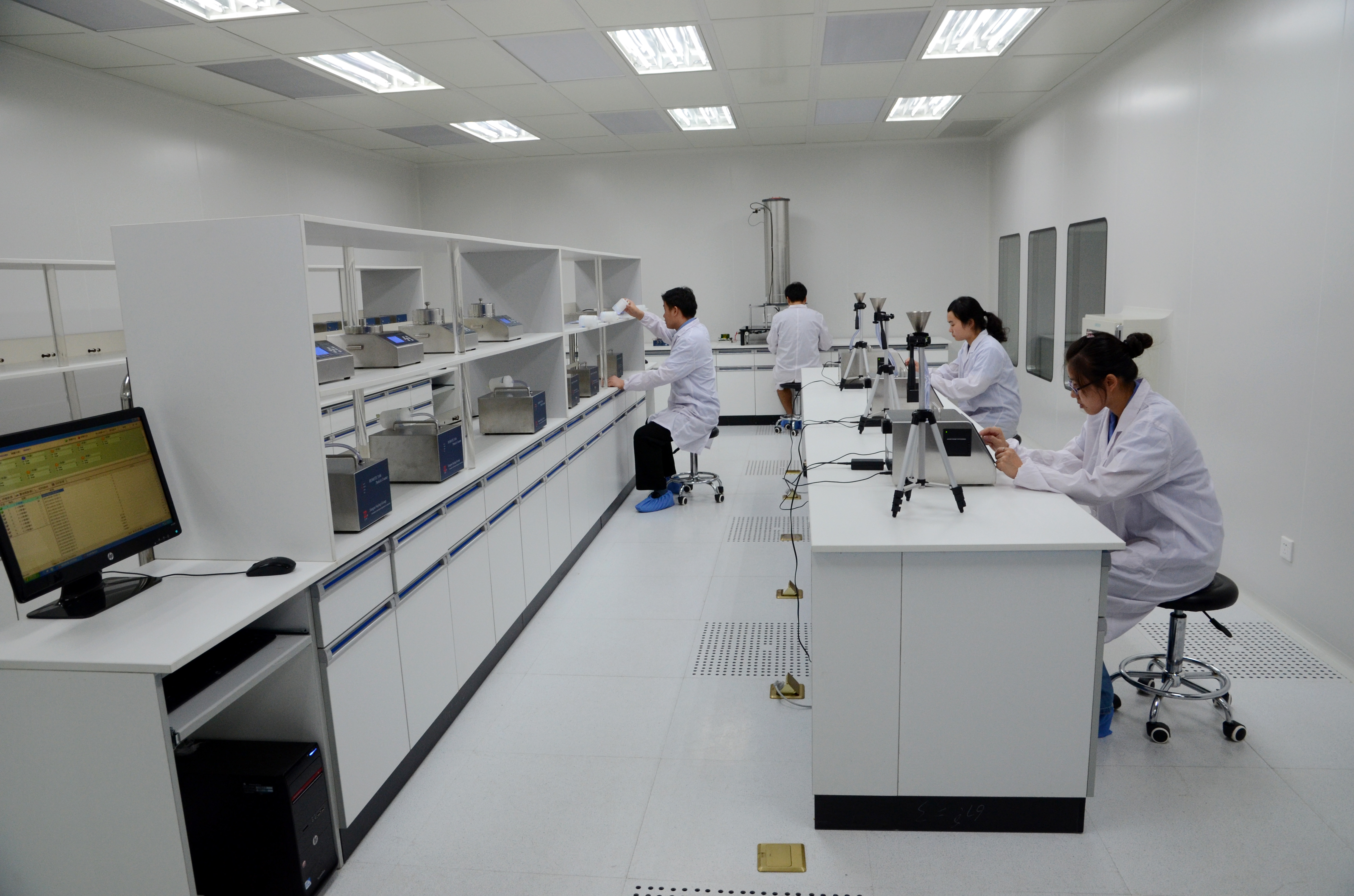 ISO 14644 счетчика частицы воздуха силы 2.83LPM DC16.8V
