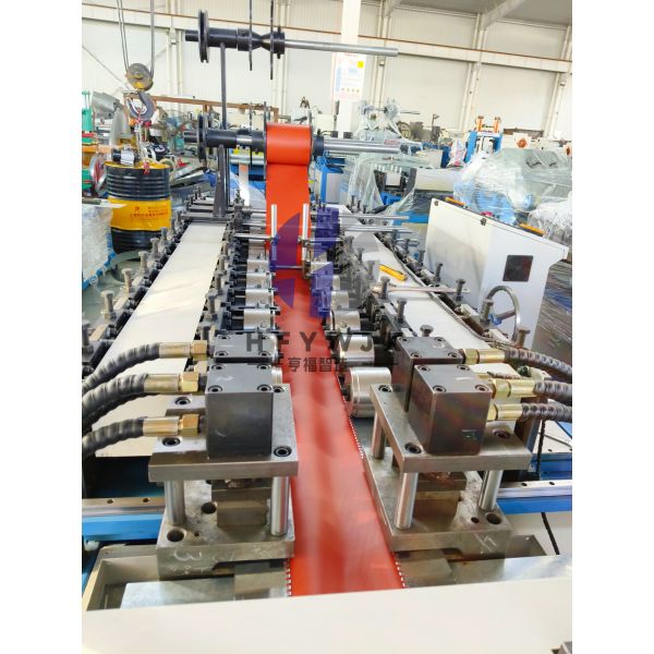 High Speed Flexible Connection Production Line Automatic Hvac Duct Making Machine