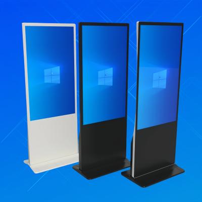 3840x2160 Interactive Floor Standing Digital Signage Display LCD Screen