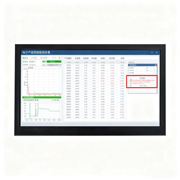 13.3 inch 1920×1200 Industrial Touch Monitor,Wall-mountable,10-point Touch,1000 nit brightness, metal Housing & Multi-interface (DC12V/VGA/HDMI/USB)