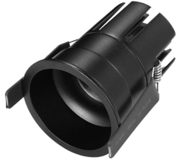 LED light proof design CE high efficiency anti glare professional relamping dark light embedded downlight 15W
