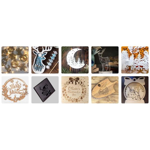 10W Wood Laser Cutting Machine 400x410mm Desktop CNC Laser Engraver For Wood