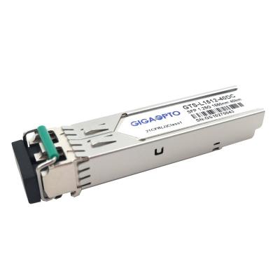 Module de 1000BASE-EX 1550nm SMF 40km DOM Optical Transceiver Duplex LC 1.25G SFP