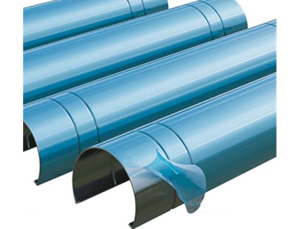 filme de aço galvanizado 1220mm da proteção da bobina do painel da folha para chapas de aço trapezoidalmente
