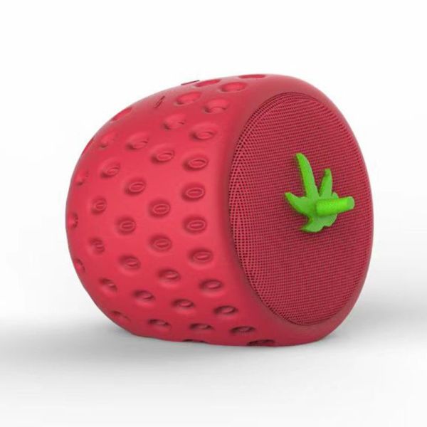 5.4 Patented Strawberry Speaker 3W Portable Wireless Bluetooth Speaker With Handsfree Calling