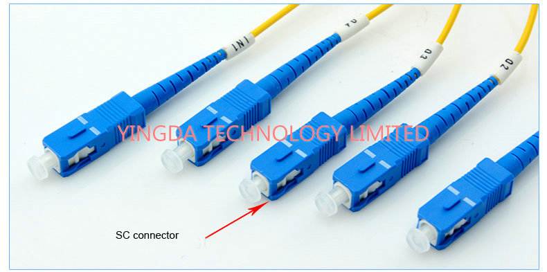 Splitter стекловолокна коробки Platic ABS, плоскостной модуль FC 1.5M Splitter цепи Lightwave