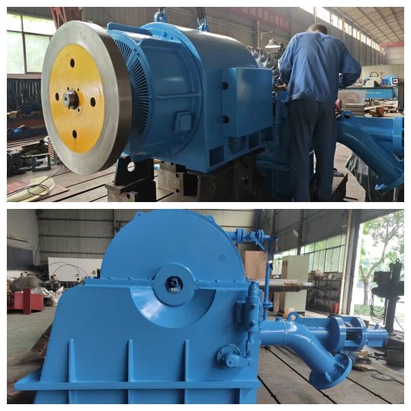 5-50t Pelton Turbine Generator 6-10kv 50/60hz Brushless Excitation IP54