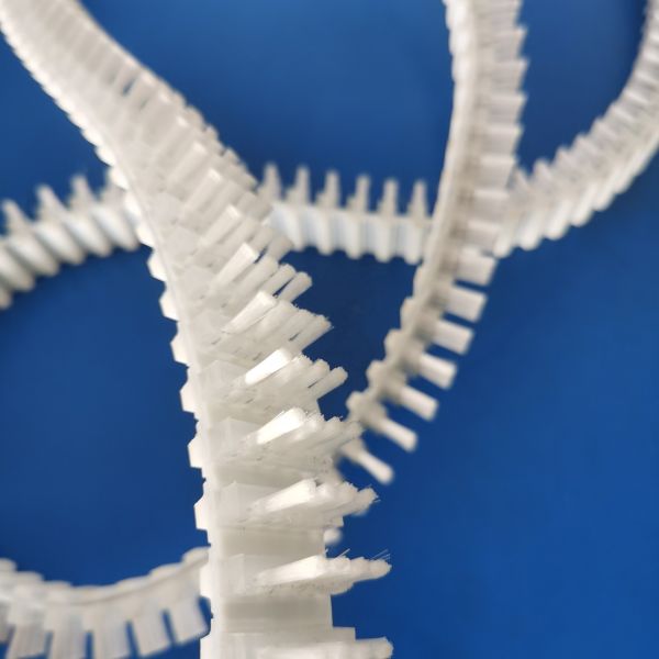 Toothed щетка пояса Convenyor для фармацевтической сортировщицы патрона машины