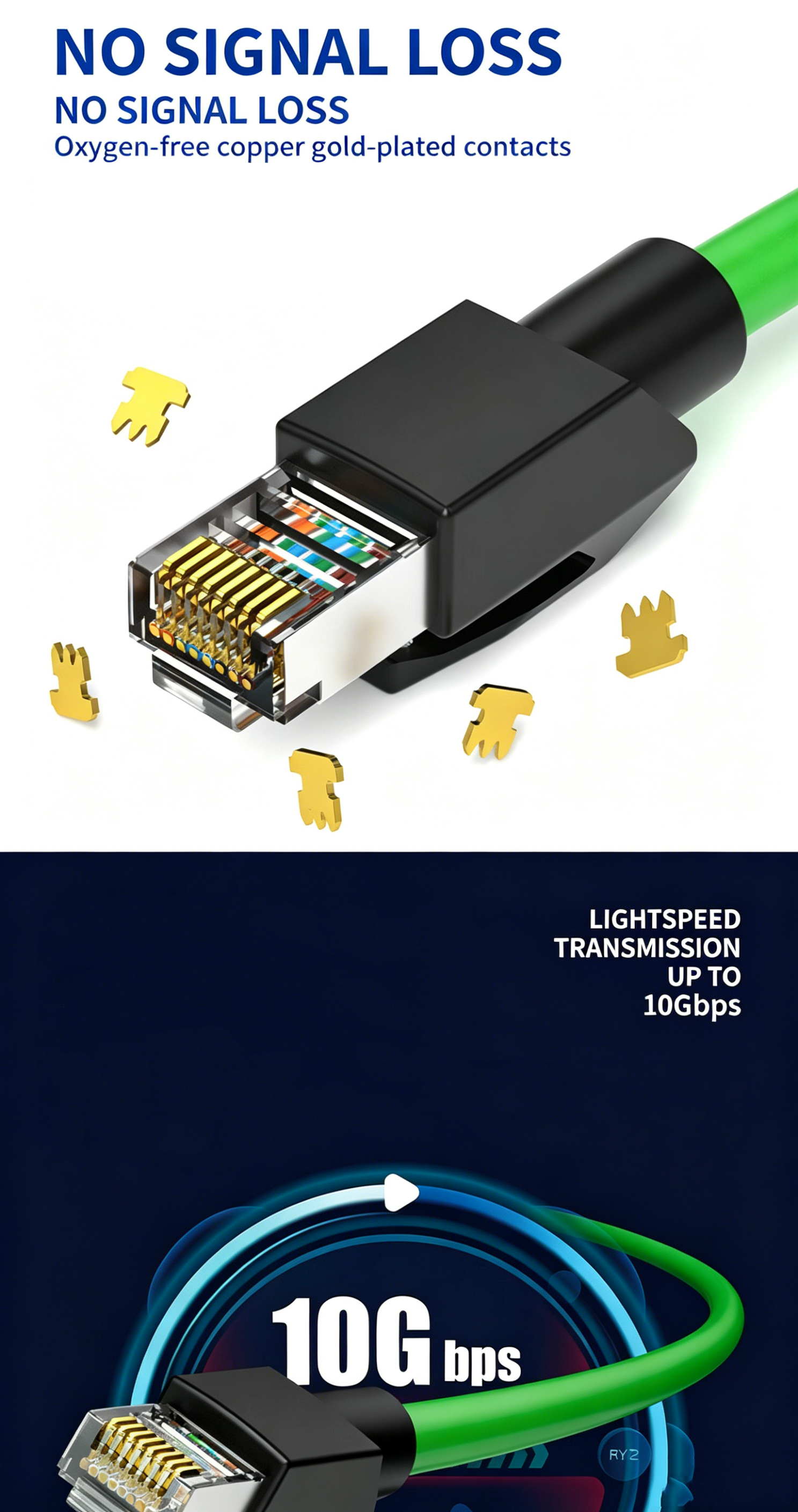 Factory Custom Waterproof M12 X Code 8pin to RJ45 Industrial Connector Cables D Coding 8 Pin SFTP Ethernet Cable