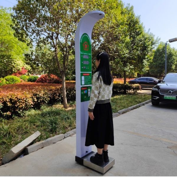 Pharmacy and Healthcare CE Certified Professional Automatic Human Weight Measurement Scale with Height