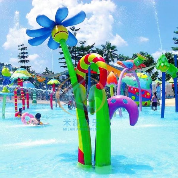 Interesting Colorful Kiddle Pool Splash Pad Spray for Commercial
