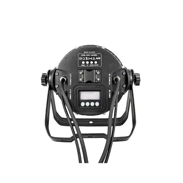 Outdoor RGBW DMX LED Par Light Waterproof 18pcs*10w For Wedding