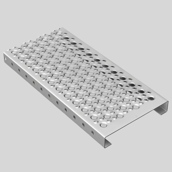 Perforated Aluminum Architectural Mesh Panels For Grip Strut Grating Platforms