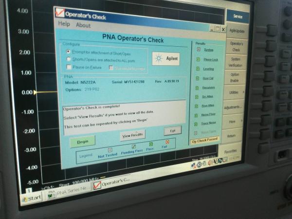 26.5 GHz 127 dB Dynamic Range PNA Network Analyzer Vector Network Analyzer VNA Agilent Keysight N5222A