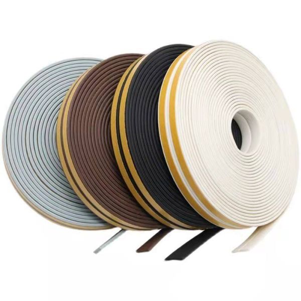 Apartment Window Seals Weather Strip BLACK/GRAY/BROWN/WHITHE/OTHER Colors EPDM Foam Adhesive for Doors and Windows CLJ